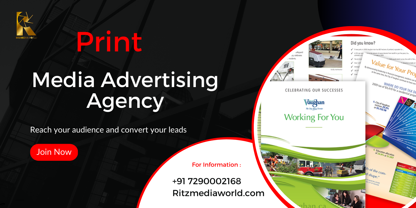 Pioneers of Newspaper Print Advertising Agency - Ritz Media World